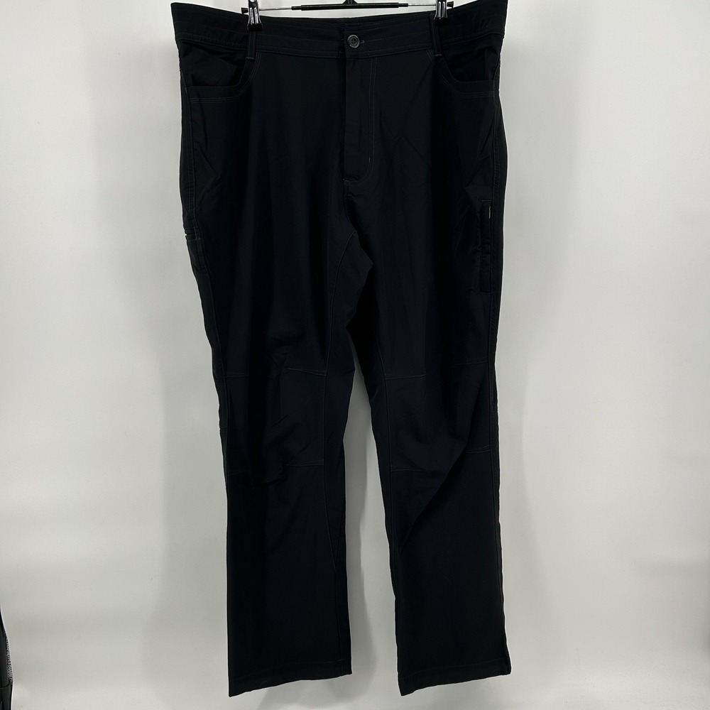Swiss‎ Tech Mens 40x30 Black Hiking Trail Pants Stretch Utility SMB37414 Camping